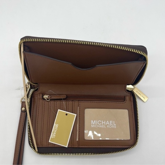 Michael Kors Medium Jaycee Zip Packet Backpack & Phone Case Wallet Wristlet